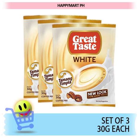 Great Taste 3 In 1 White Coffee 30g Set Of 3 Lazada PH