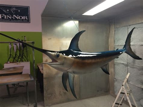 95 Inch Broadbill Swordfish Fish Mount Replica Reproduction For Sale