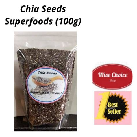 Chia Seeds Superfoods 100g Shopee Philippines