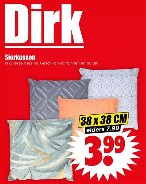 Sierkussen Aanbieding Bij Dirk 1Folders Nl