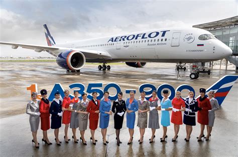 Aeroflot Russian Airlines First A Delivered Samchui