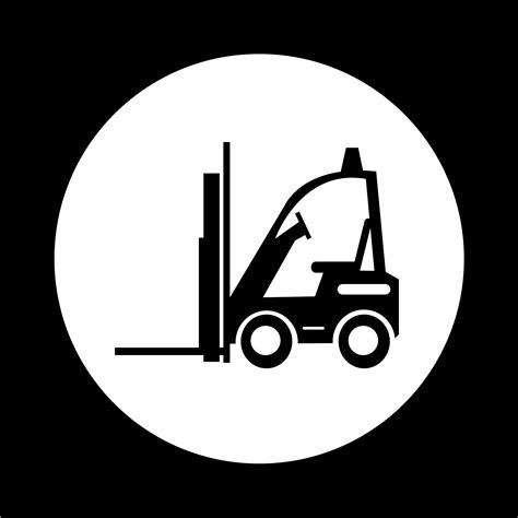 Forklift truck icon 582387 Vector Art at Vecteezy