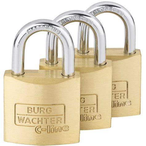 Burg W Chter Cadenas Mm Fermeture Universelle Laiton Avec