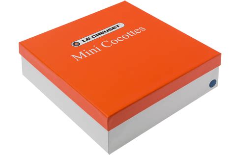 Le Creuset Les Céramiques Juego de cocotte mini 10 cm naranja rojo