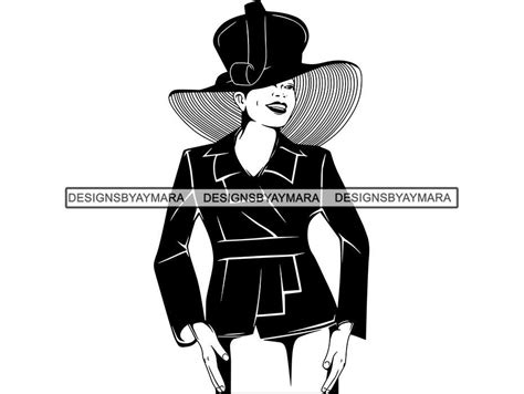 Afro Woman Silhouettes Classy Lady Glamour Turban Drinking Wine Diva Nubian Queen Svg Png