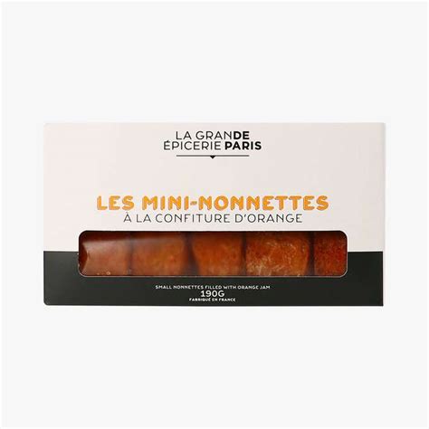 Mini nonnettes à la confiture d orange La Grande Epicerie de Paris x