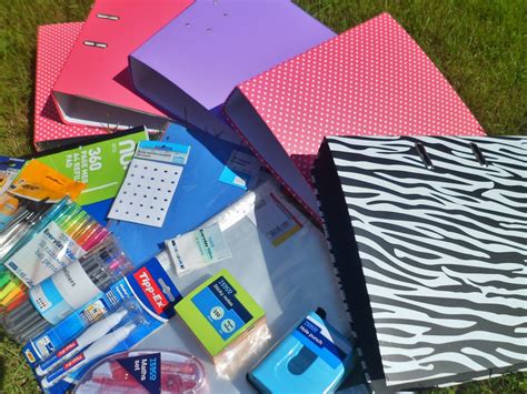 Back To School - Stationary Haul | The Lipstick, The Girl And Her Wardrobe