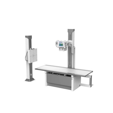 Medical Diagnosis High Frequency X Ray Machine Floor Mounted Digital