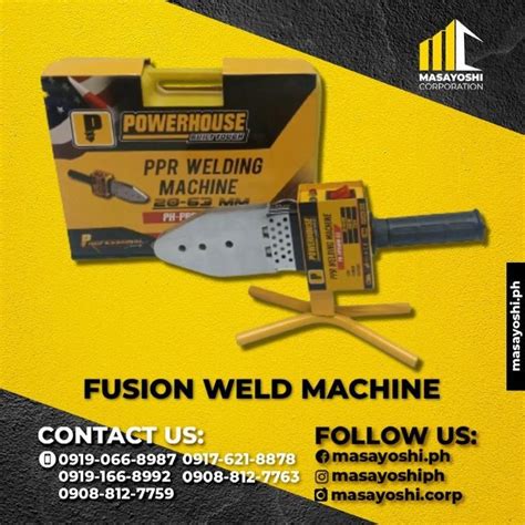 Powerhouse Ppr Fusion Weld Machine Ph Pprwm Power Tools Fusion