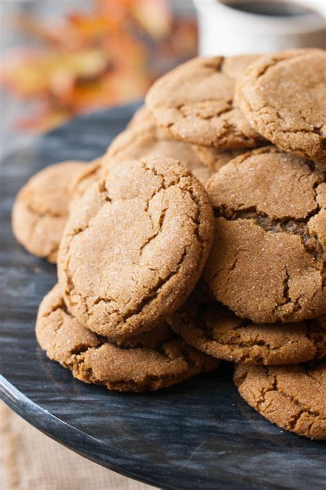 Soft And Chewy Gingersnap Cookies The Kitchen Mccabe