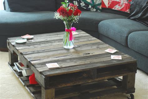 Table Basse En Palette Diy En Tapes Simples Diy Mobilier Zenidees