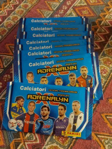 Lotto Di Bustine Adrenalyn Xl Calciatori Panini Ebay