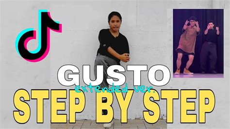 Gusto Tiktok Dance Tutorial Step By Step Ana Bensig Youtube