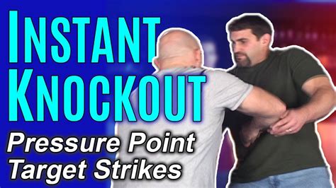 Instant Knockout Using Pressure Points Strikes Self Defense Moves