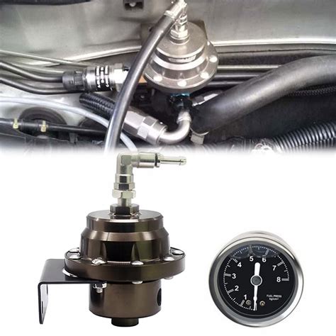 Universal Adjustable Fuel Pressure Regulator Tomei Type With Original