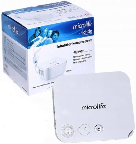 Microlife NEB 200 inhalator tłokowy kompresorowy 14777813016 Allegro pl