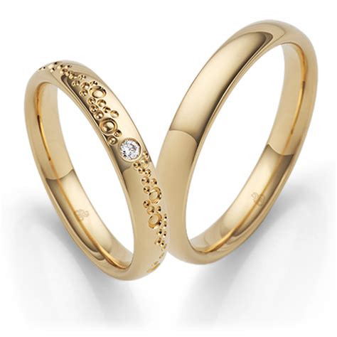 Juwelier Gabriel Rauschmayer Trauringe Gelbgold