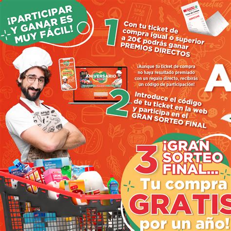 Aniversario Spar Tenerife Gana La Compra Gratis Por A O