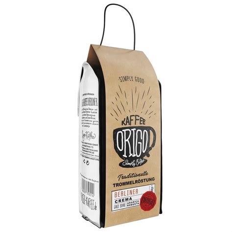 Kawa Ziarnista ORIGO KAFFEE BERLINER CREMA 1KG Origo Kaffee Sklep