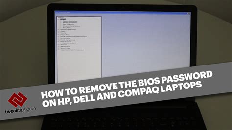 How To Remove Bios Password On Hp Dell Compaq Samsung Sony And Most Laptops And Desktop Pcs In