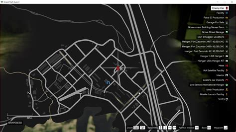 Map Of Motorcycle Club Businesses Gta 5 - Motorcycle for Life