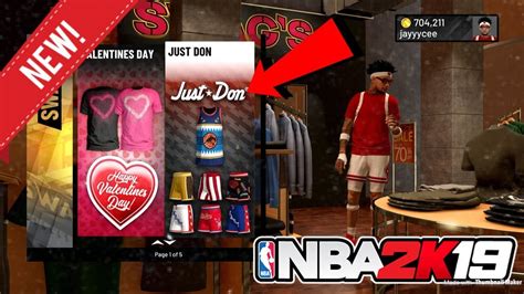 Nba 2k19 New Short Shorts In Swags Just Don New Clothes In Nba 2k19 Mypark New Outfits For