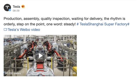 Tesla China Shows Giga Shanghai S Alien Dreadnought In Action