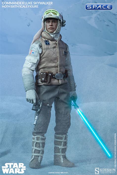 1 6 Scale Commander Luke Skywalker Hoth Star Wars