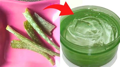 how to make a aloe vera gel at home