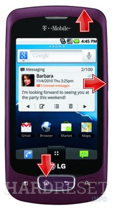 How To Do A Hard Reset On Lg Optimus T Hardreset Info