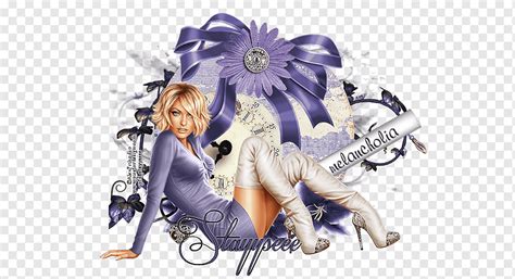 Настольный аниме-компьютер Mangaka, Anime, фиолетовый, легендарное ...