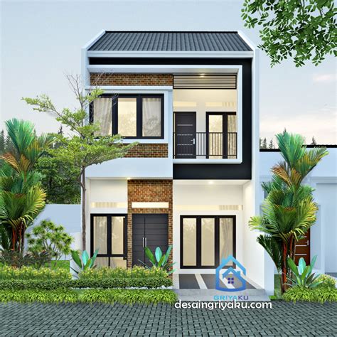 Desain Foto Rumah Minimalis 2 Lantai 4x9 Sederhana 2023