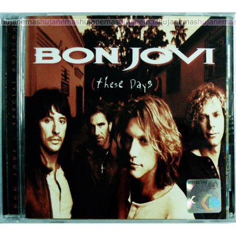 Bon Jovi These Days 2010 Universal Music Special Edition Original Cd 2 Bonus Live Tracks