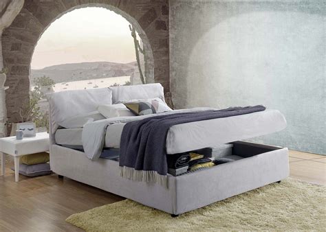 Lusso Accessibile MOON LETTO MATRIMONIALE CONTENITORE