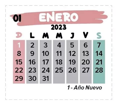 Kit Imprimible Calendario Mignon Almanaque En Venta En Merlo Bs As