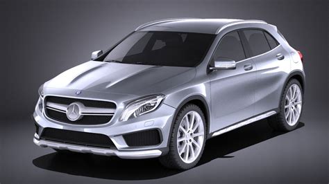 Mercedes Benz Gla Amg D Model Obj Max Lwo Fbx C D