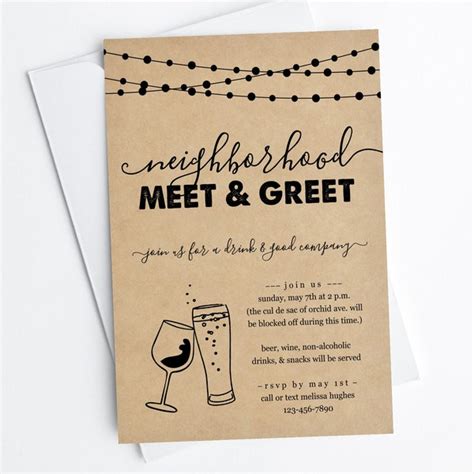 Meet And Greet Etsy