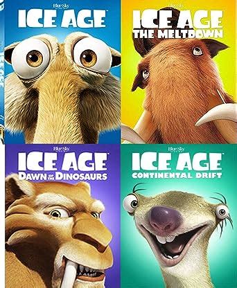 Amazon Ice Age Complete Movie Collection Blu Ray With Face