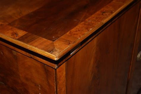 Credenza Porte Austriaca Stile Biedermeier In Noce Della Prima Met