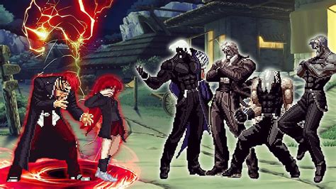 Kof Mugen Original Iori Yagami Xiv Vs Ultimate Bosses Rugal Team