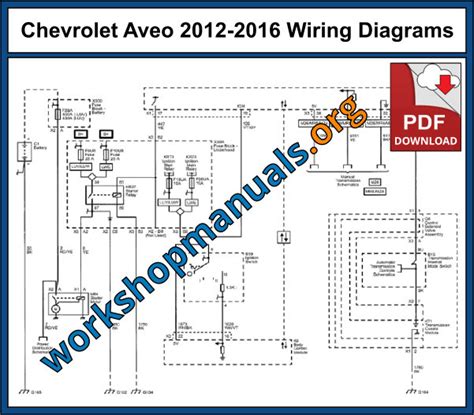 Chevrolet Aveo 2012-2016 Workshop Repair Manual Download PDF