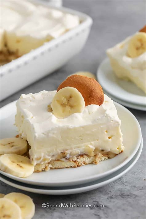 Easy Banana Cream Pie Spend With Pennies