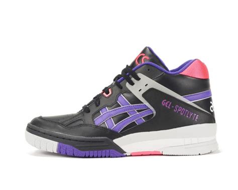 Asics Asics For Men Gel Spotlyte Black Purple Sneaker H419l9030 Karmaloop