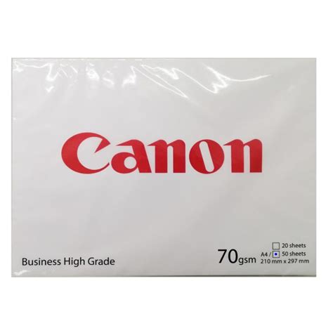 Canon Business Hg 70gsm A4 Lazada Ph