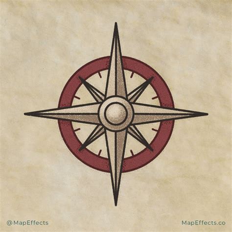 Map Compass Rose