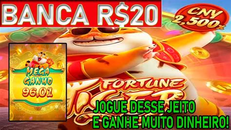 FORTUNE TIGER COMO JOGAR E GANHAR DINHEIRO BANCA DE R 20