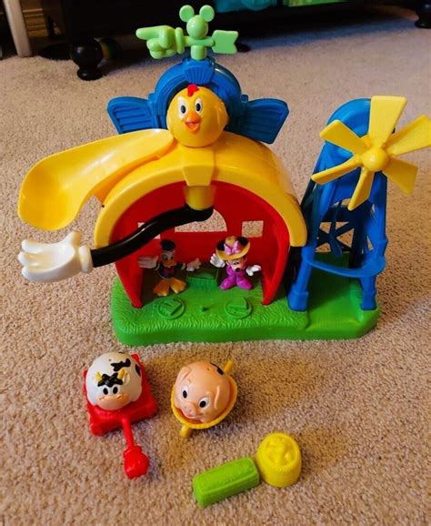 Mickey Mouse Clubhouse Mickey's Farm Barnyard Playset Toy | #4613199160