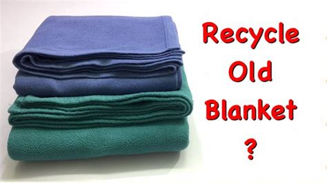 ⭐️ 4 Creative Ideas To Recycle Old Blankets Best Out Of Waste Old