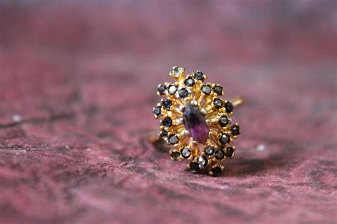 Free picture: jewelry, ring, gold, purple, diamond, luxury