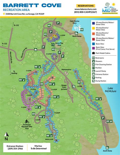 Barrett Cove Campground Lake Mcclure